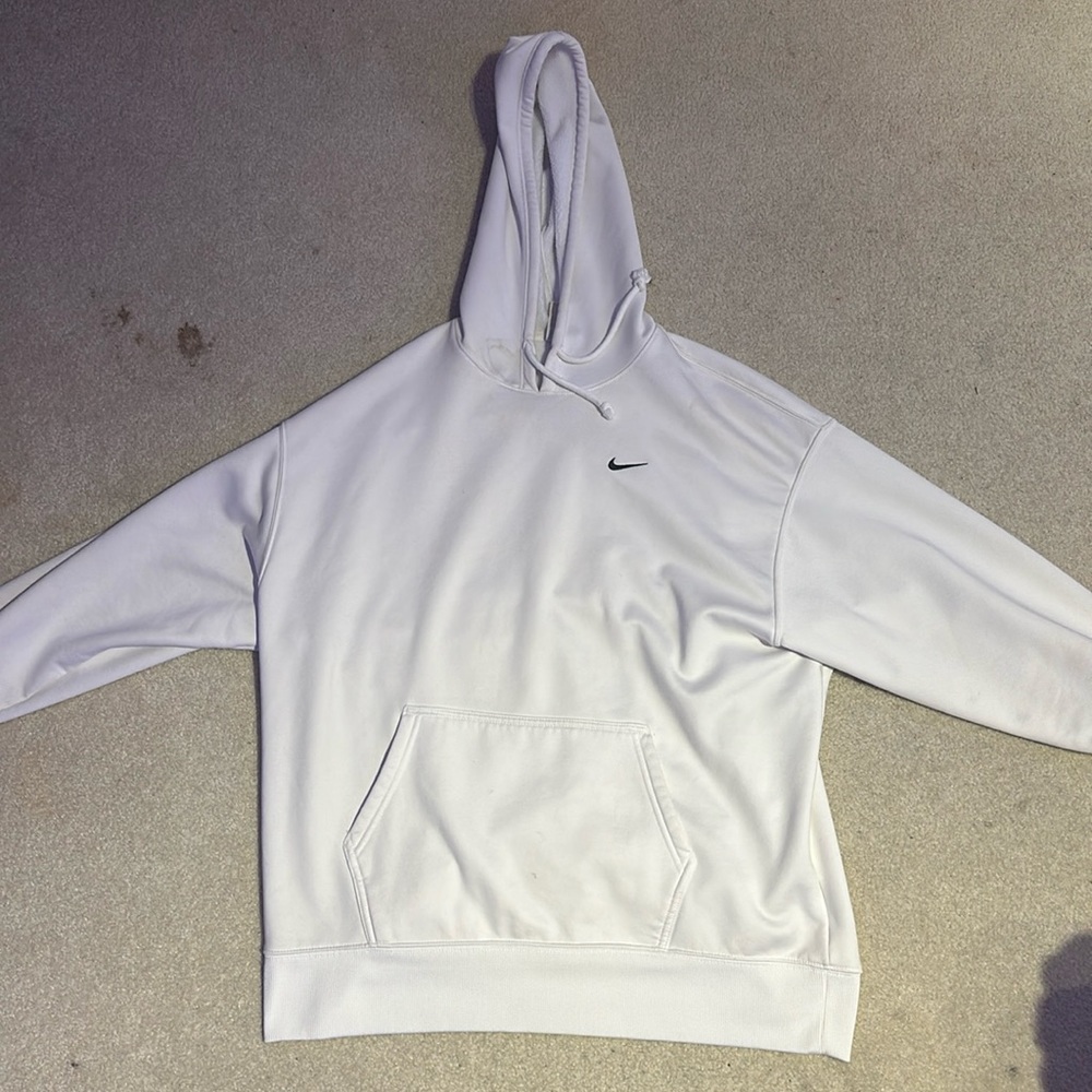 Nike women’s white hoodie
